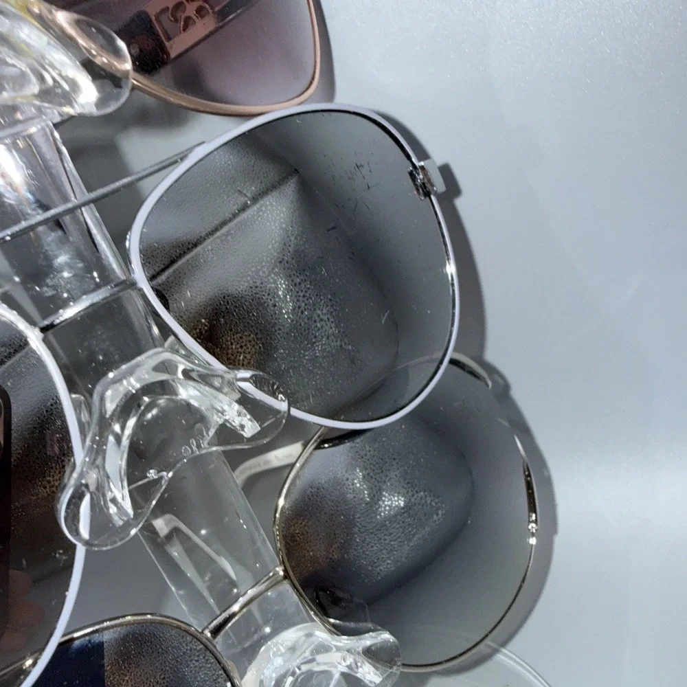 3 pairs -Authentic Jessica Simpson Aviator HOT Sunglasses- Silver & Rose Gold